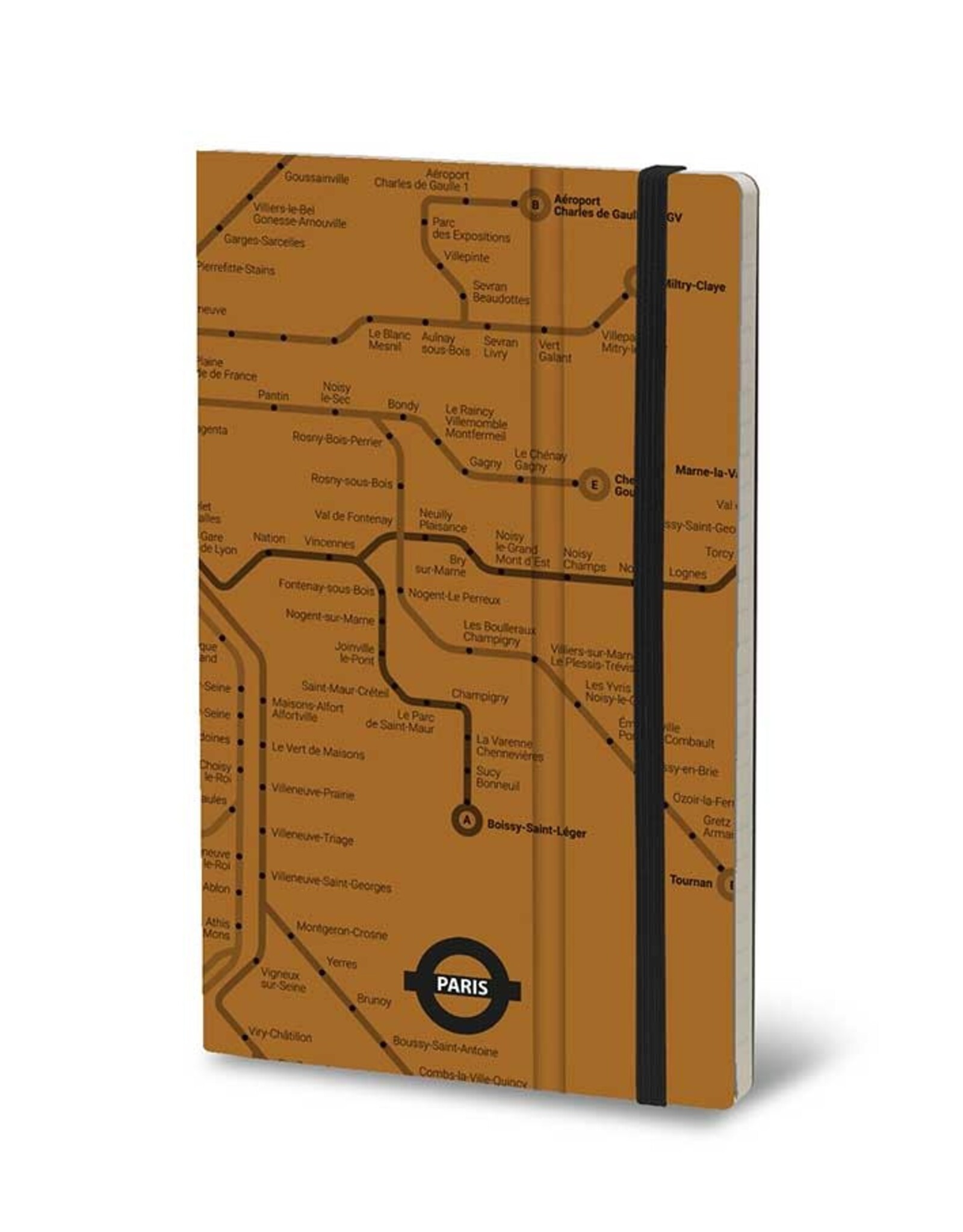 Giuliano Mazzuoli CLEARANCE Stifflex Notebook,  13 X 21 Cm, Paris