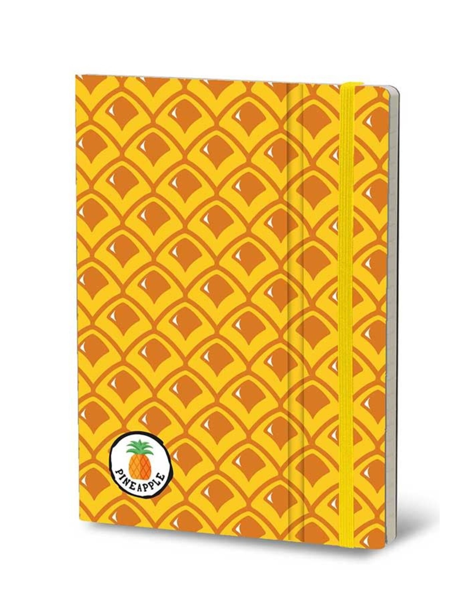 Giuliano Mazzuoli Stifflex Notebook,  15 X 21 Cm, Pineapple