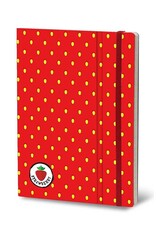 Giuliano Mazzuoli CLEARANCE Stifflex Notebook,  15 X 21 Cm, Strawberry