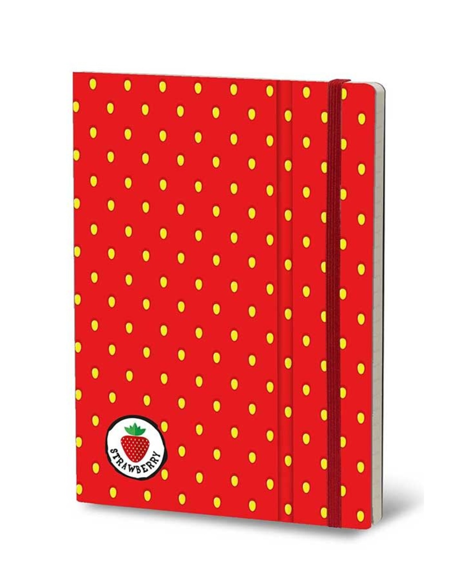 Giuliano Mazzuoli CLEARANCE Stifflex Notebook,  15 X 21 Cm, Strawberry