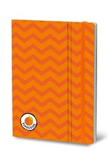 Giuliano Mazzuoli CLEARANCE Stifflex Notebook,  15 X 21 Cm, Tangerine