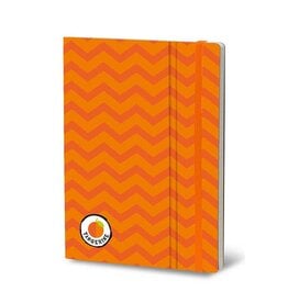 Giuliano Mazzuoli Stifflex Notebook,  15 X 21 Cm, Tangerine