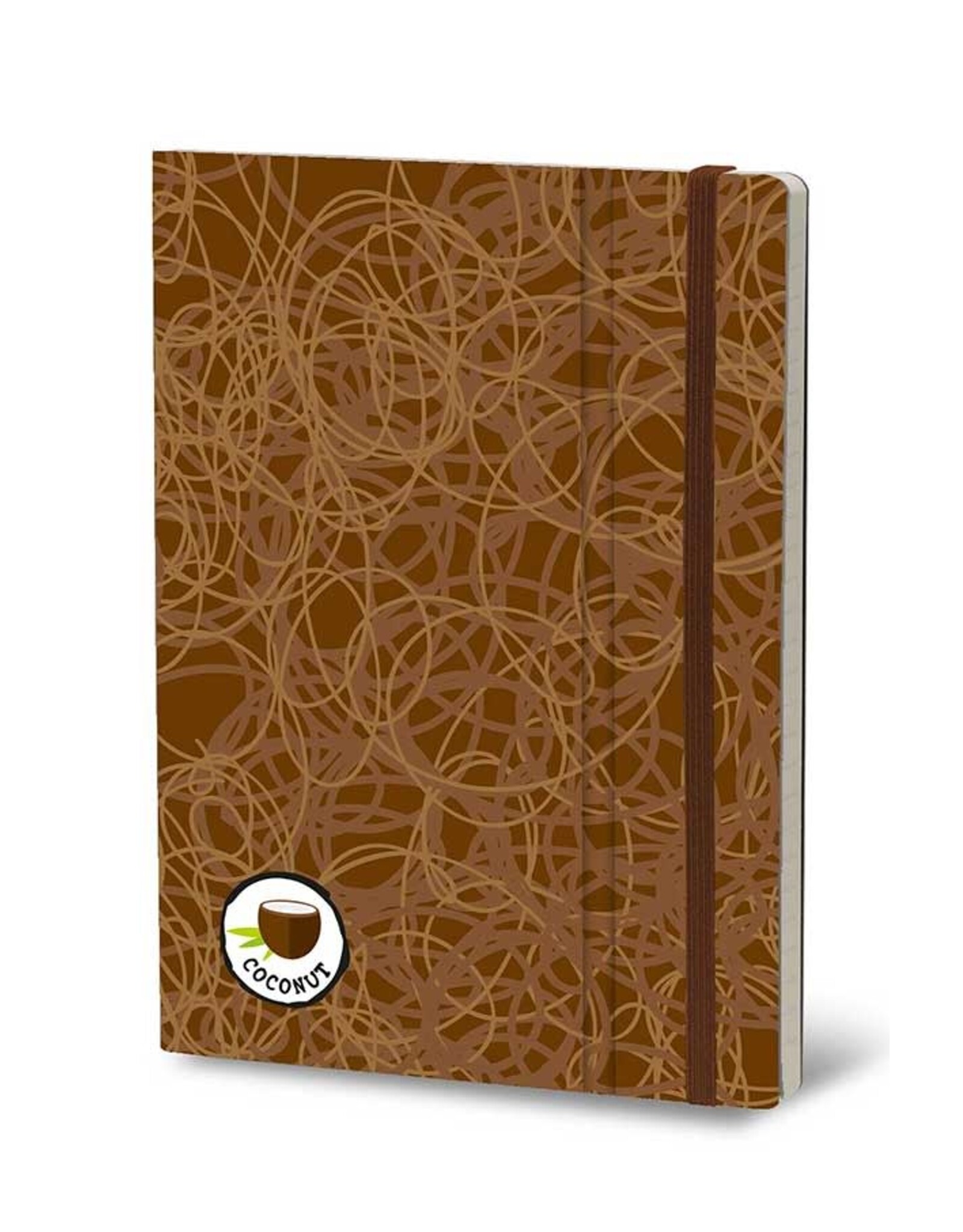Giuliano Mazzuoli CLEARANCE Stifflex Notebook,  15 X 21 Cm, Coconut