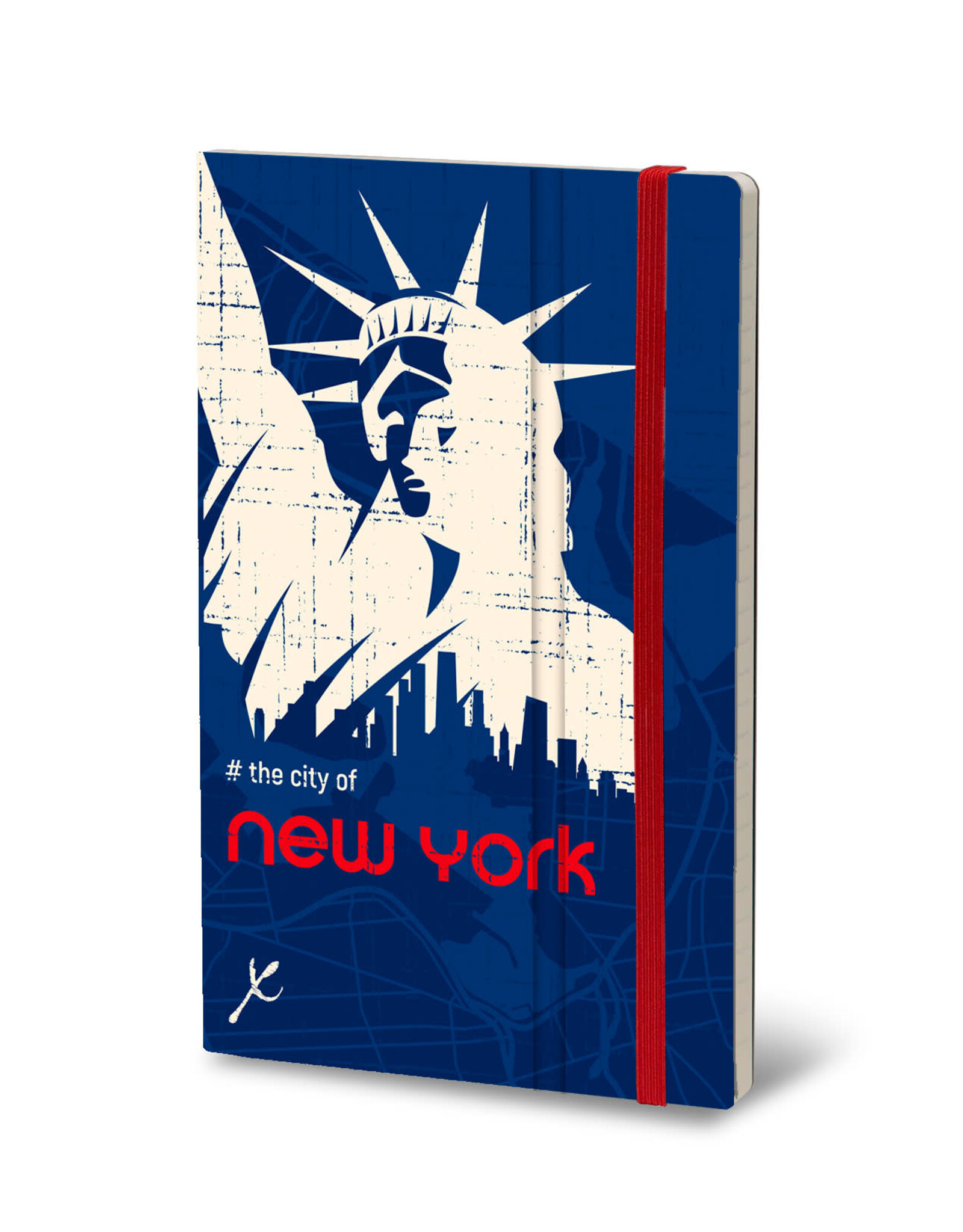 Giuliano Mazzuoli CLEARANCE Stifflex Notebook,  13 X 21 Cm, New York City