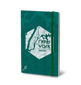 Giuliano Mazzuoli CLEARANCE Stifflex Notebook,  13 X 21 Cm,New York - Manhattan