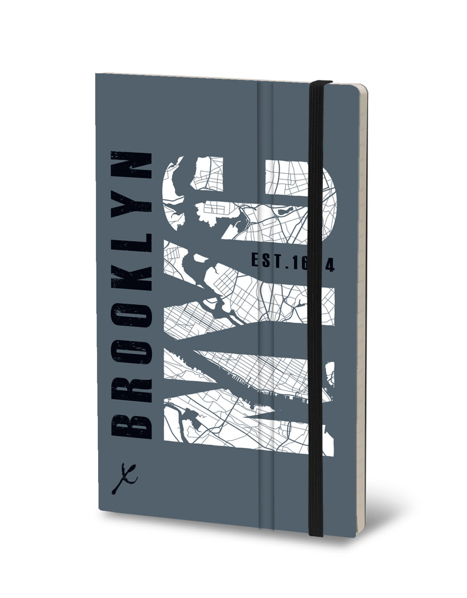 Giuliano Mazzuoli CLEARANCE Stifflex Notebook,  13 X 21 Cm,New York - Brooklyn