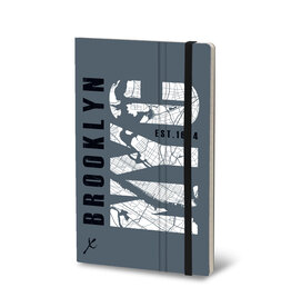Giuliano Mazzuoli CLEARANCE Stifflex Notebook,  13 X 21 Cm,New York - Brooklyn