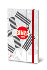 Giuliano Mazzuoli CLEARANCE Stifflex Notebook,  13 X 21 Cm,Tokyo - Ginza