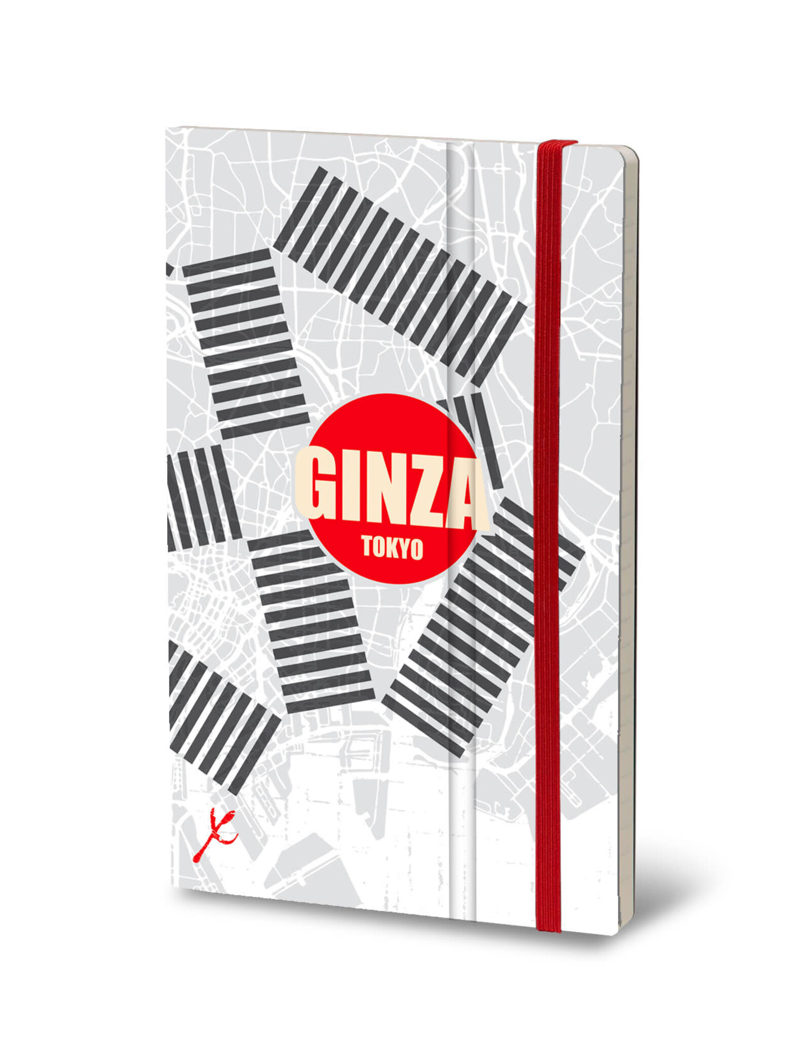 Giuliano Mazzuoli Stifflex Notebook,  13 X 21 Cm,Tokyo - Ginza