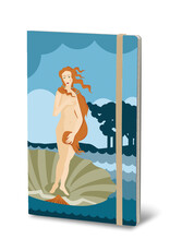 Giuliano Mazzuoli CLEARANCE Stifflex Notebook,  13 X 21 Cm,Botticelli
