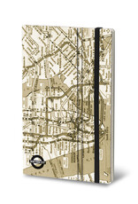CLEARANCE Stifflex Notebook,  13 X 21 Cm, Nyc Vintage
