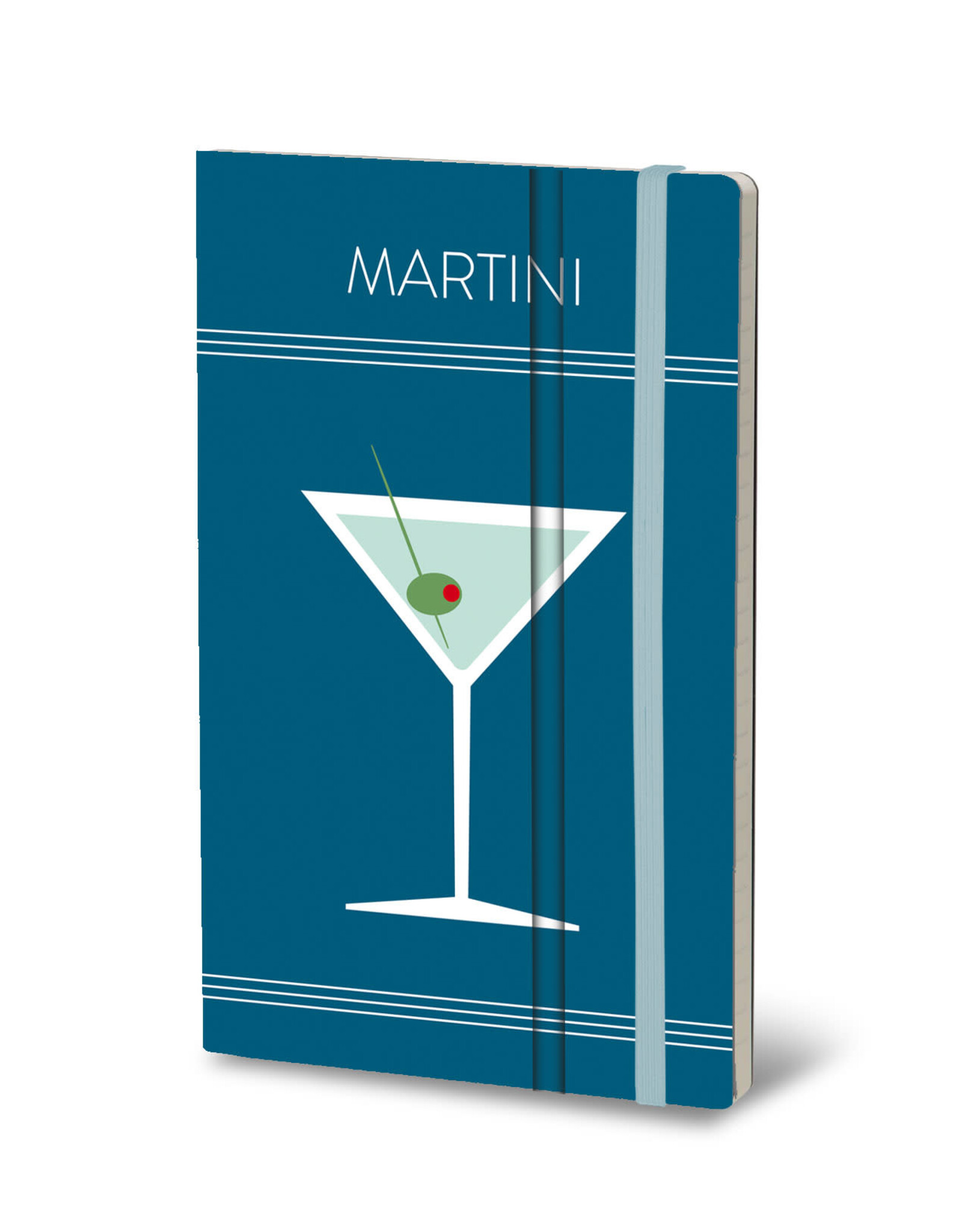 Giuliano Mazzuoli CLEARANCE Stifflex Notebook,  13 X 21 Cm, Martini