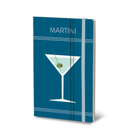 Giuliano Mazzuoli CLEARANCE Stifflex Notebook,  13 X 21 Cm, Martini
