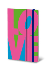 CLEARANCE Stifflex Notebook,  13 X 21 Cm,Fuchsia