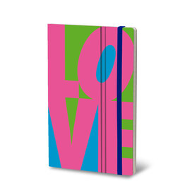 CLEARANCE Stifflex Notebook,  13 X 21 Cm,Fuchsia