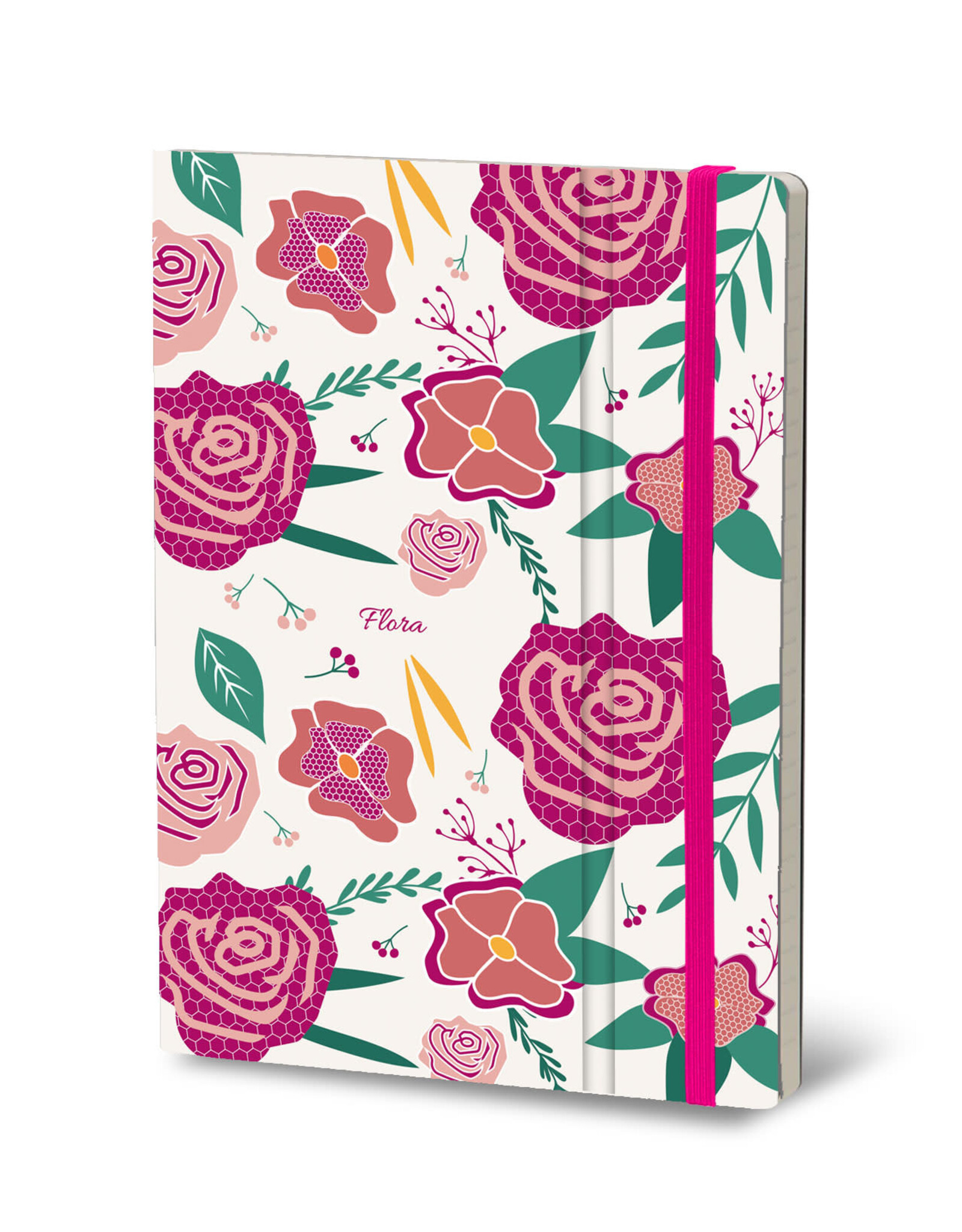 Giuliano Mazzuoli Stifflex Notebook,  9 X 14 Cm,  Rose