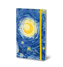 Giuliano Mazzuoli Stifflex Notebook,  13 X 21 cm, Van Gogh