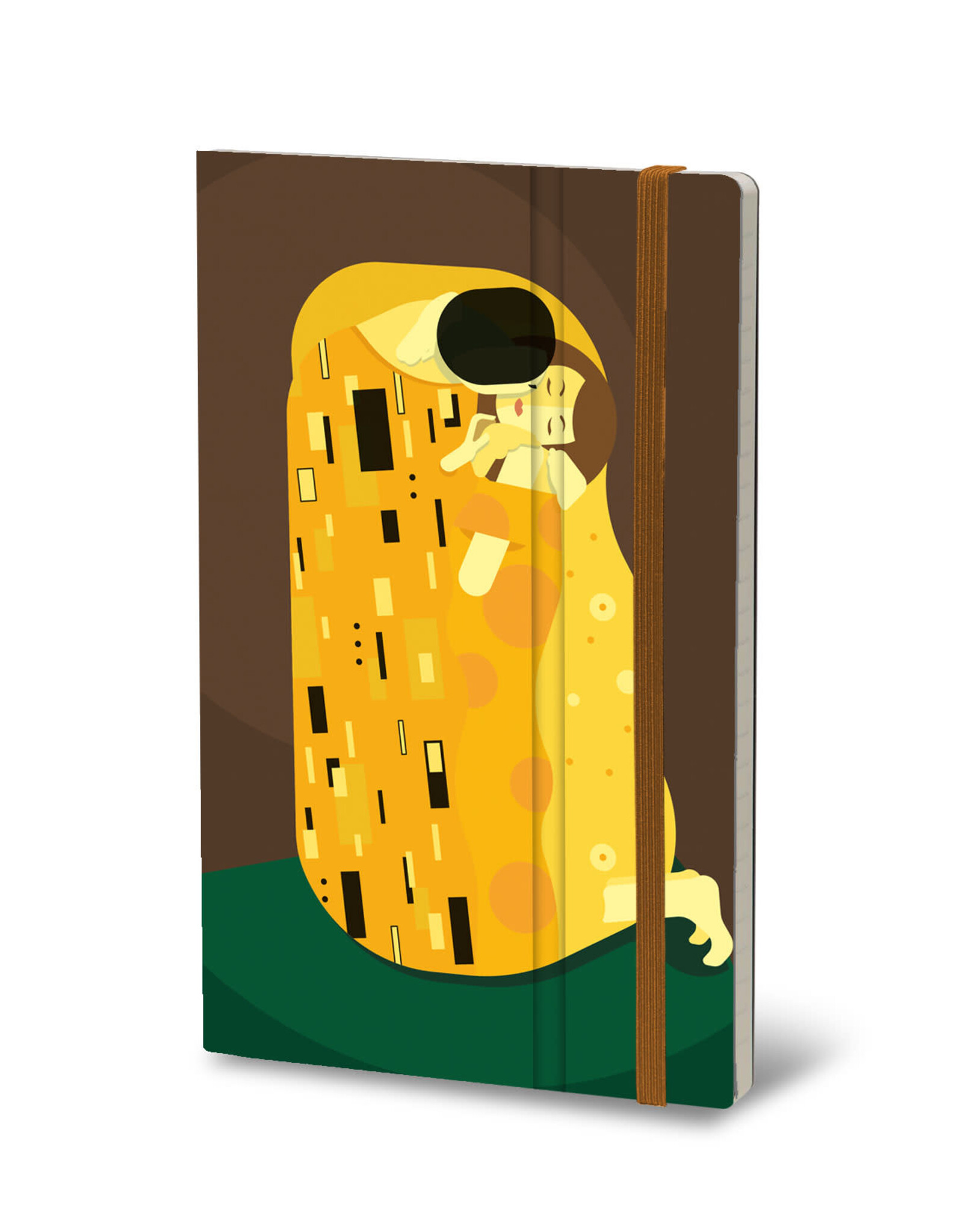 Giuliano Mazzuoli CLEARANCE Stifflex Notebook,  13 X 21 cm,Klimt
