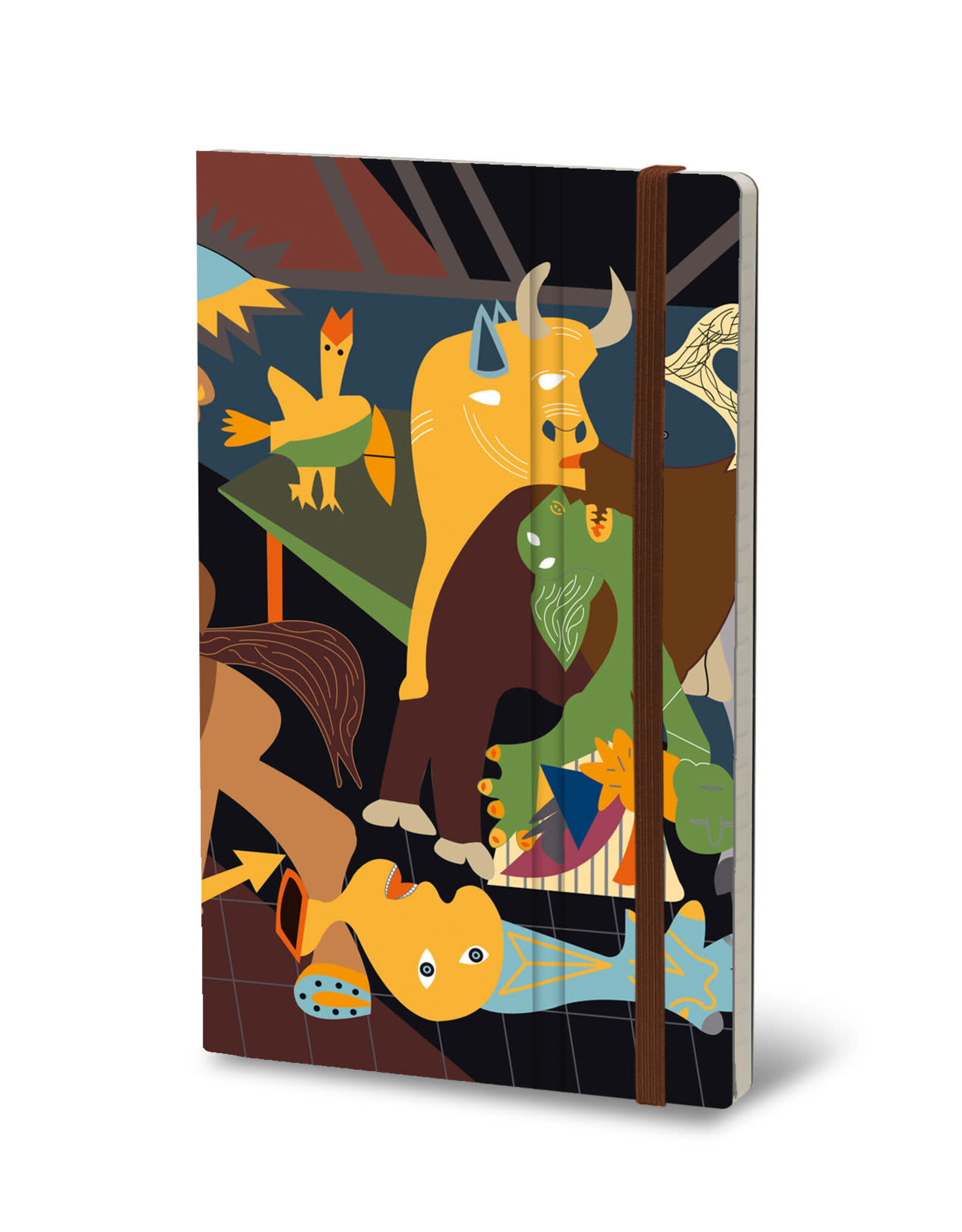 Giuliano Mazzuoli CLEARANCE Stifflex Notebook,  13 X 21 cm,Picasso