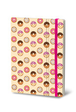 CLEARANCE Stifflex Notebook,  15 X 21 Cm, Donuts