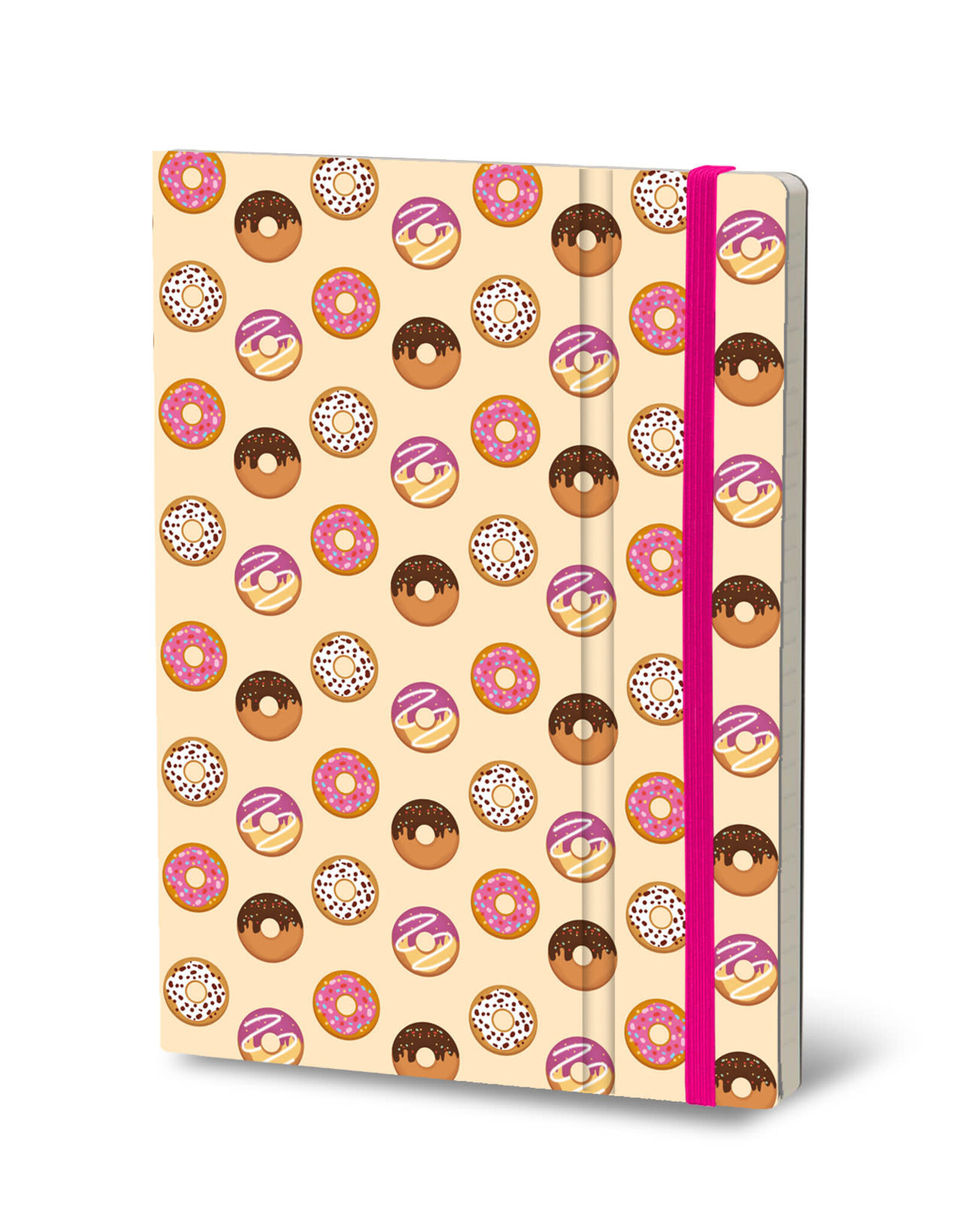 CLEARANCE Stifflex Notebook,  15 X 21 Cm, Donuts