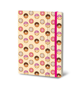 CLEARANCE Stifflex Notebook,  15 X 21 Cm, Donuts