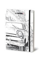 CLEARANCE Stifflex Sketchbook, 15 X 21 cm, Havana