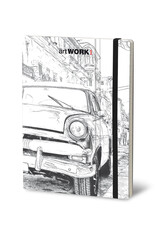 Giuliano Mazzuoli Stifflex Sketchbook, 15Cm X 21Cm, Havana