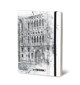 Stifflex Sketchbook, 192 blank pages, 15 x 21 cm, Venice