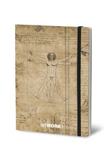 Giuliano Mazzuoli Stifflex Sketchbook, 15 X 21 cm, Leonardo Da Vinci
