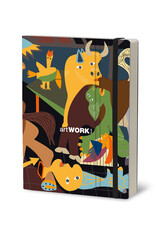 CLEARANCE Stifflex Sketchbook, 15 X 21 cm, Pablo Picasso