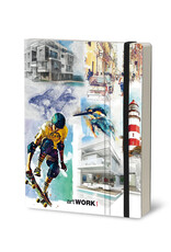 Giuliano Mazzuoli Stifflex Sketchbook, 19 X 25 cm, Composition 1