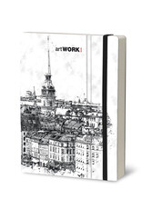Giuliano Mazzuoli Stifflex Sketchbook, 19Cm X 25 cm, City