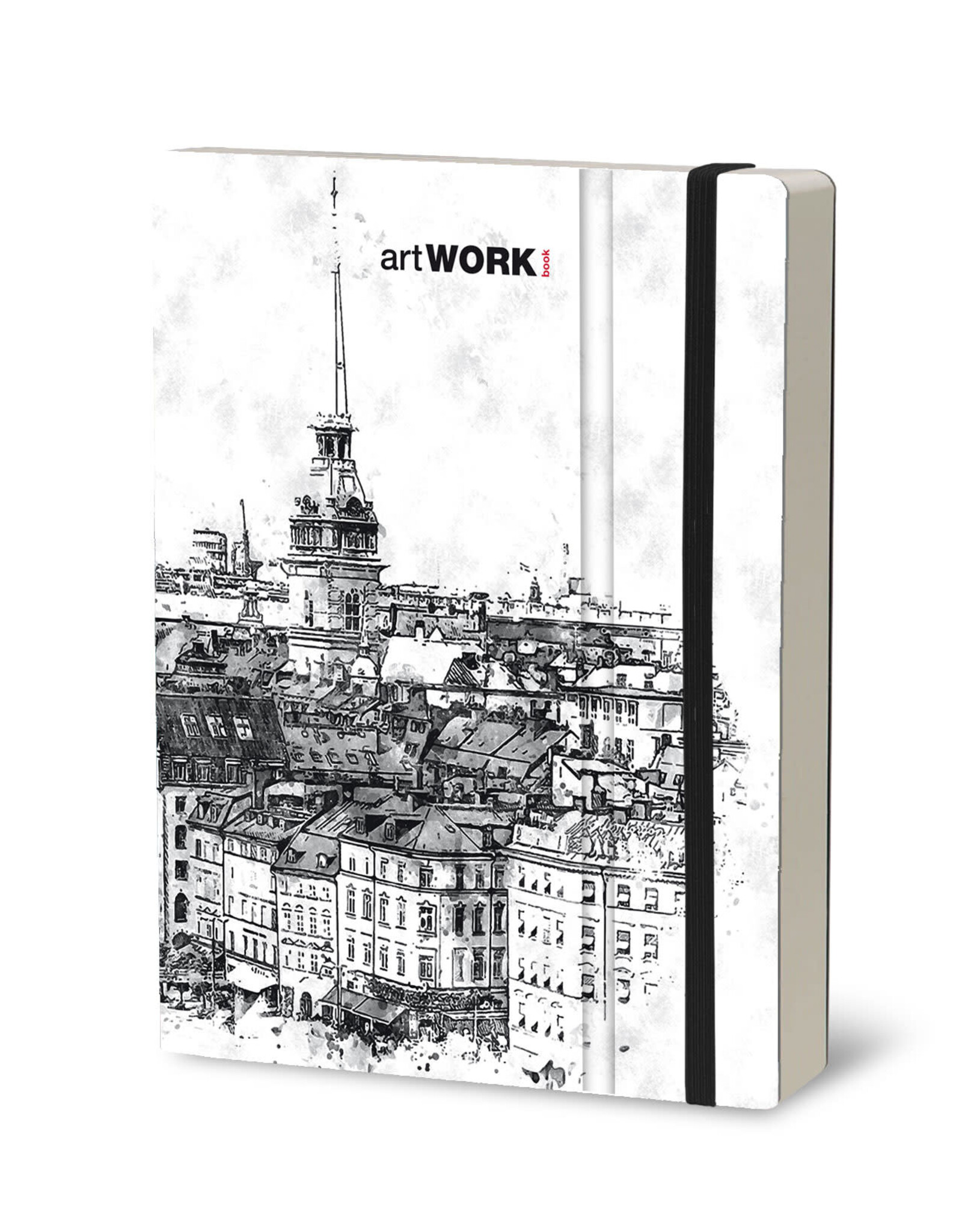 Giuliano Mazzuoli Stifflex Sketchbook, 19Cm X 25 cm, City