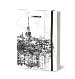 Giuliano Mazzuoli Stifflex Sketchbook, 19Cm X 25 cm, City