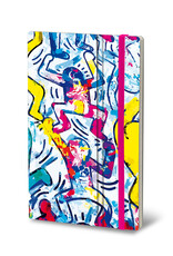 CLEARANCE Stifflex Notebook,  13 X 21 cm, Haring