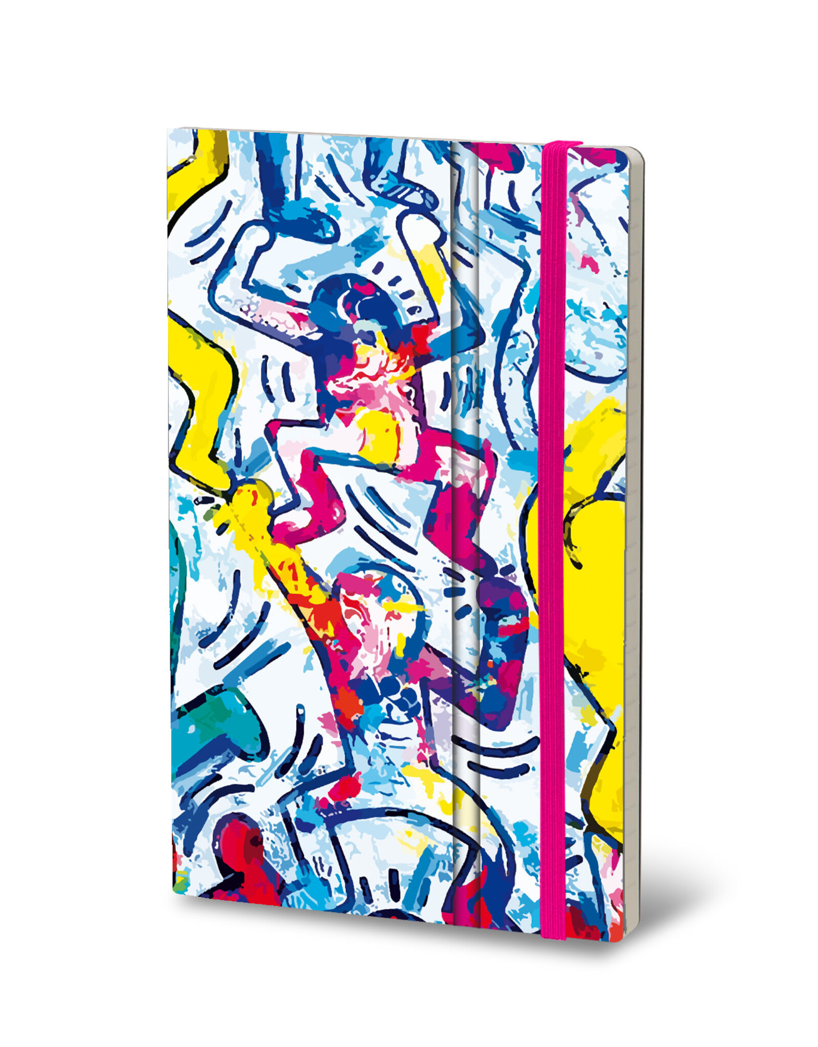 CLEARANCE Stifflex Notebook,  13 X 21 cm, Haring