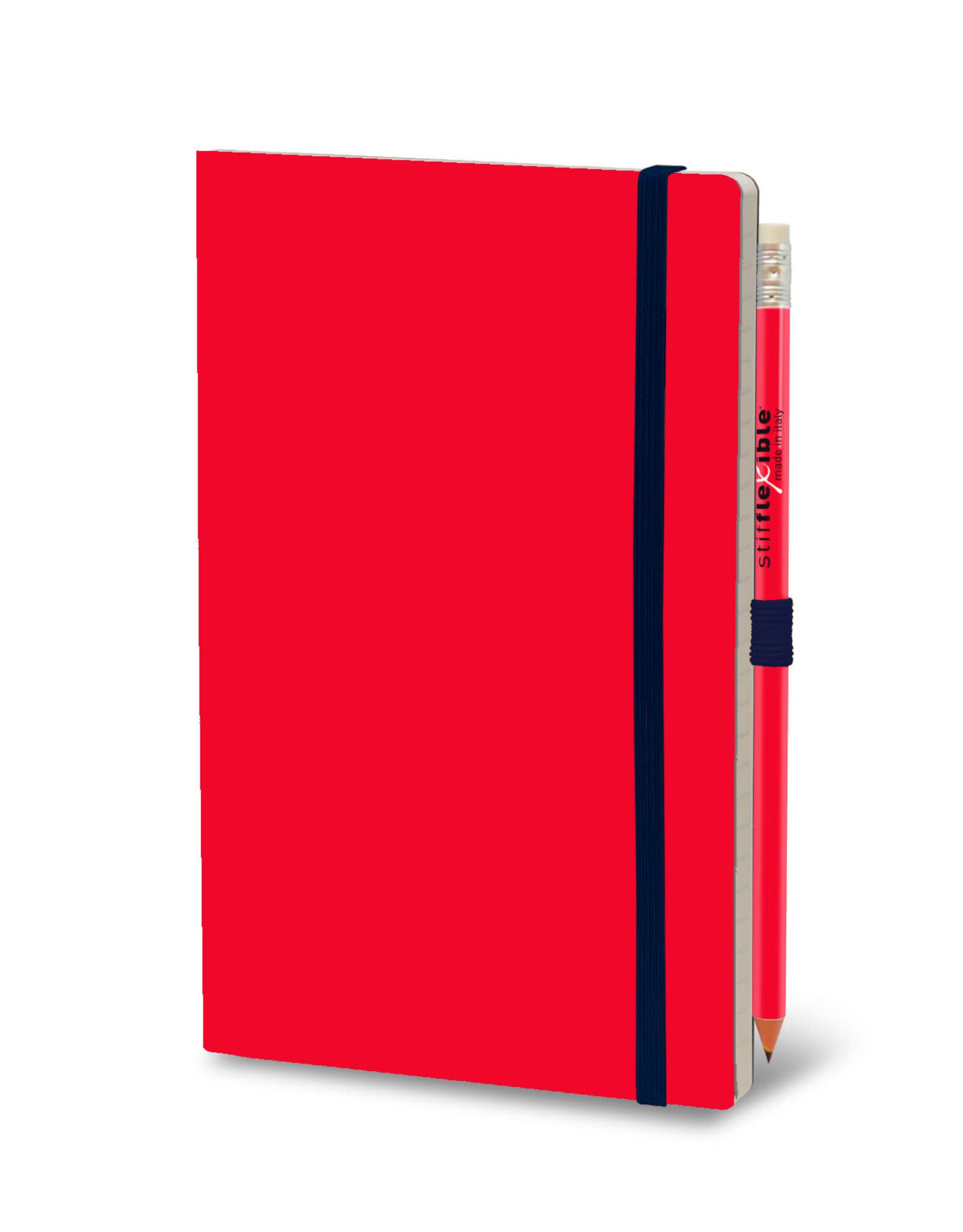 Giuliano Mazzuoli Stifflex Notebook,  9 X 14 Cm,  Blue  - Red