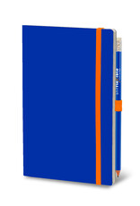 Giuliano Mazzuoli Stifflex Notebook,  9 X 14 Cm,  Orange  - Blue