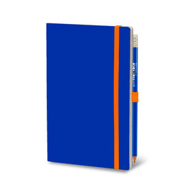 Giuliano Mazzuoli Stifflex Notebook,  9 X 14 Cm,  Orange  - Blue