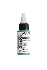 Golden Golden High Flow Acrylics, Cobalt Turquoise 1oz