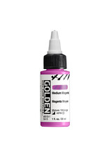 Golden Golden High Flow Acrylics, Medium Magenta 1oz