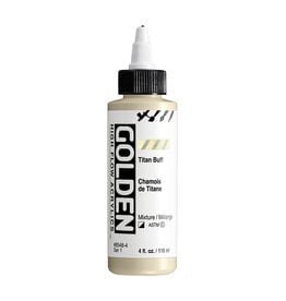 Golden Golden High Flow Acrylics, Titan Buff 4oz