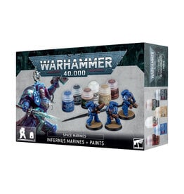 Games Workshop Warhammer 40,000 Space Marine Infernus Marines Paint Set