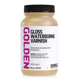 Golden Golden Gloss Waterborne Varnish, 8oz