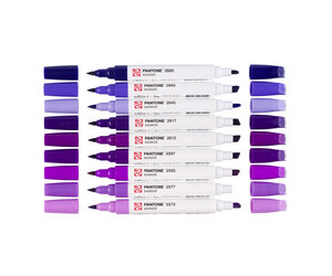 Talens Pantone Marker Purple Set of 9 - The Art Store/Commercial Art Supply