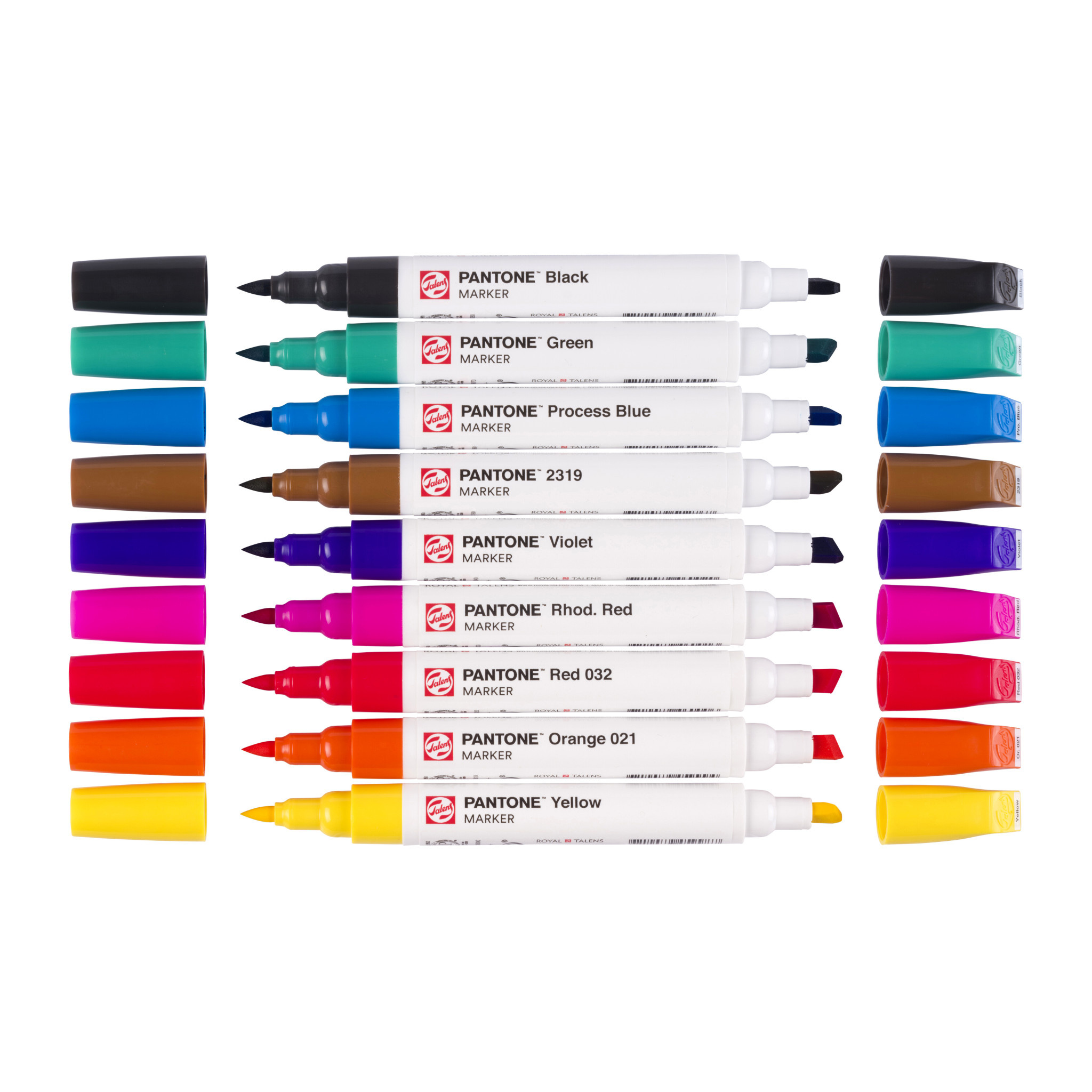 Talens Pantone Marker Primary Set of 9 - The Art Store/Commercial Art Supply