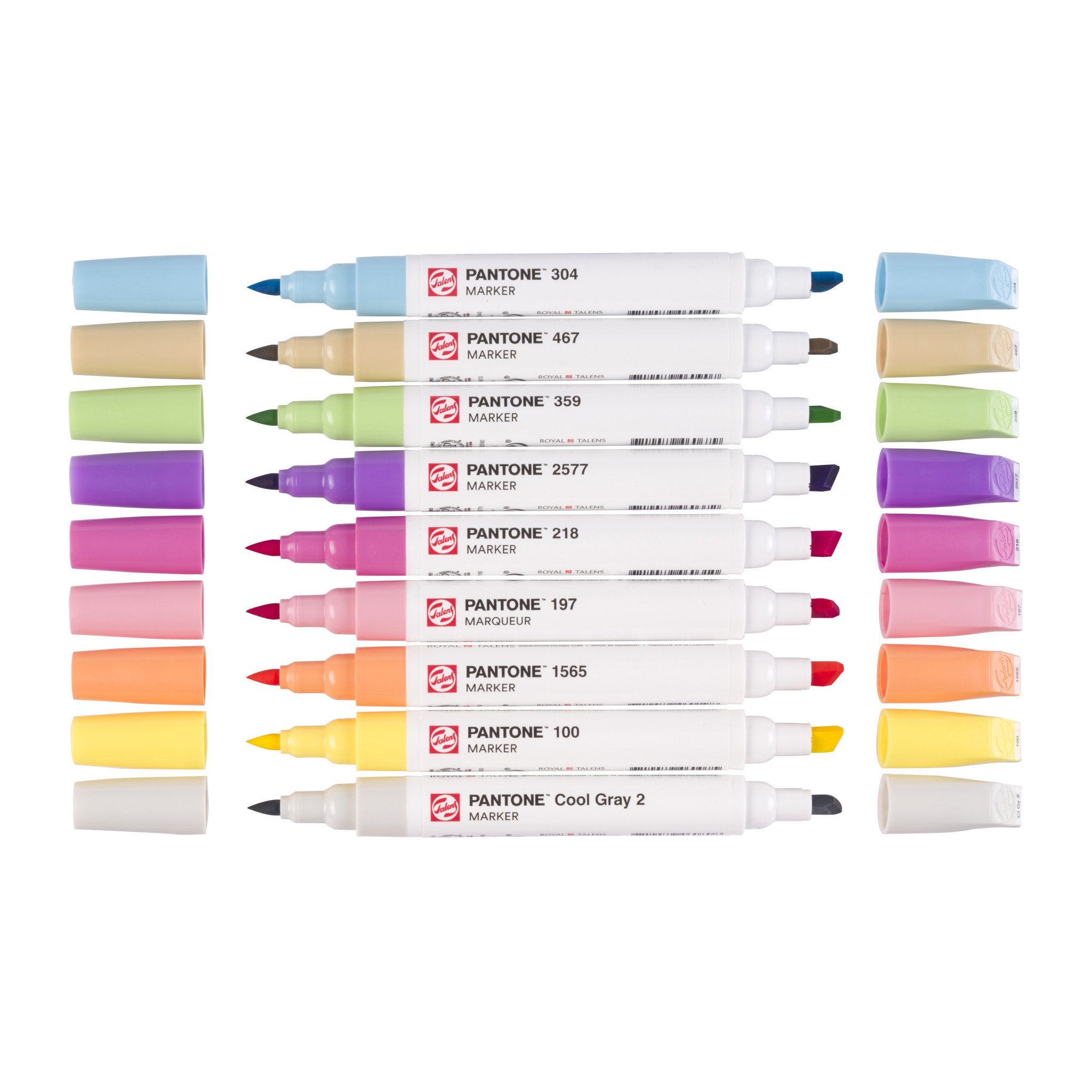 Talens Pantone Marker Pastel Set of 9 - The Art Store/Commercial Art Supply
