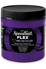 SPEEDBALL ART PRODUCTS Speedball FLEX Fabric Screen Printing Ink, Bright Plum, 8oz