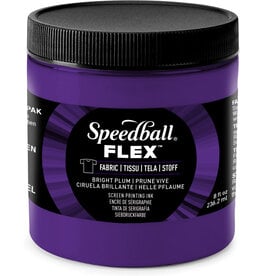 SPEEDBALL ART PRODUCTS Speedball FLEX Fabric Screen Printing Ink, Bright Plum, 8oz